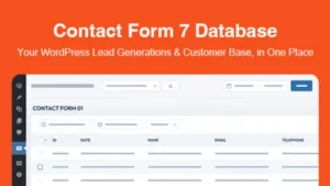 Database for Contact Form 7