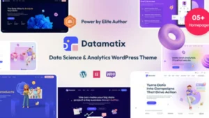 Datamatix - Data Science and Analytics WordPress Theme