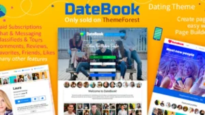 DateBook - Dating WordPress Theme