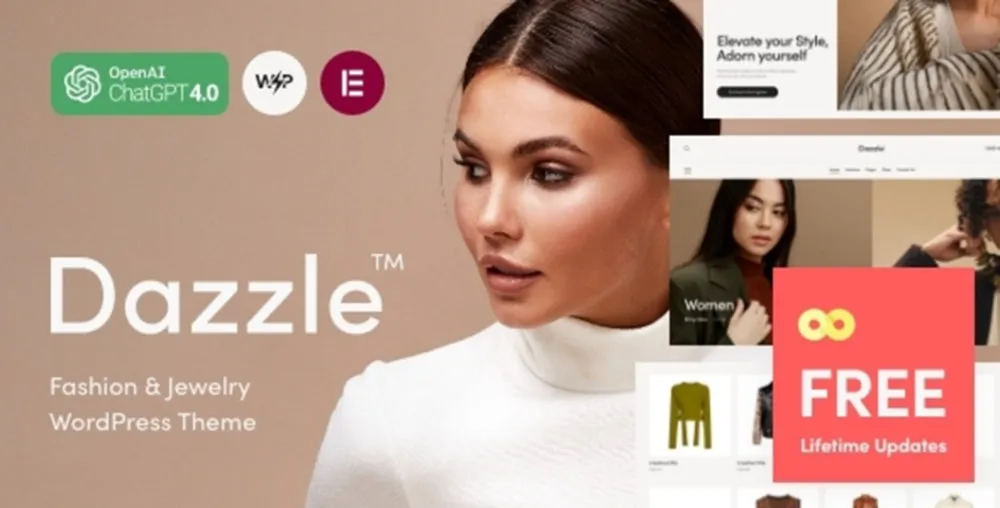 Dazzle - Fashion and Jewelry WordPress Theme