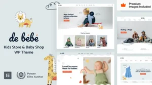Debebe - Baby Shop and Children Kids Store WordPress