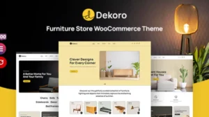 Dekoro - Furniture Store WooCommerce Theme