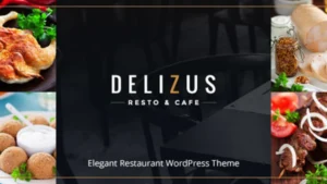 Delizus Restaurant Cafe WordPress Theme