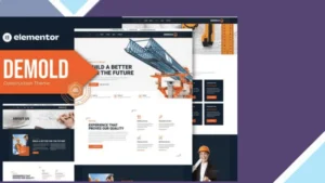 Demold - Construction Elementor Template Kit