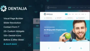 Dentalia - Dentist and Medical WordPress Theme