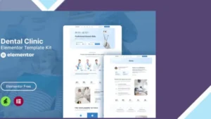 Dentcys - Dental Clinic Elementor Template Kit