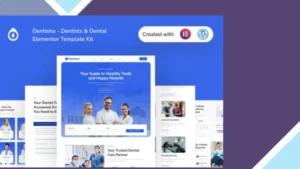 Dentisha - Dentists and Dental Elementor Template Kit