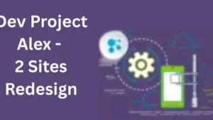Dev Project Alex - 2 Sites Redesign