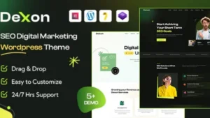 Dexon - SEO and Digital Marketing WordPress Theme