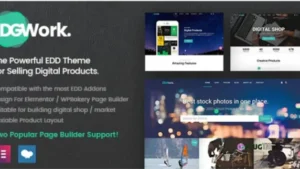DGWork - Powerful Responsive Easy Digital Downloads Theme