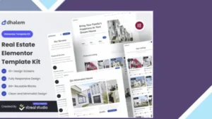 Dhalem Real Estate Elementor Template Kit