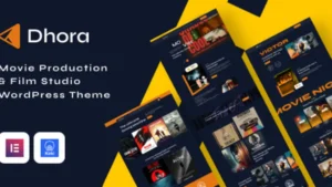 Dhora - Movie and Film Production WordPress Theme