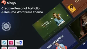 Diego - Creative Portfolio WordPress Theme