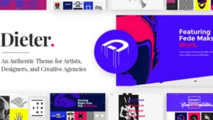 Dieter - Authentic Artist and Creative Design Agency Theme