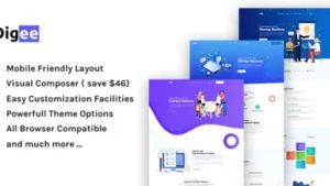Digee - Digital Marketing Agency WordPress Theme