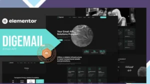 Digemail - Email API Solutions and Services Elementor Pro Template Kit