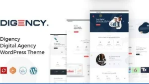 Digency - Multi-Purpose Portfolio WordPress Theme