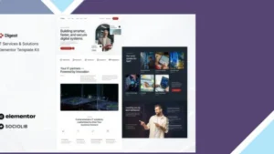 Digest - IT Services and Solutions Elementor Template Kit
