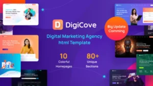Digicove - Digital Marketing Agency WordPress Theme