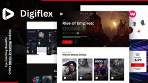 Digiflex - Online Movie Streaming WordPress Theme
