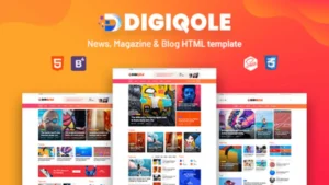 Digiqole News Magazine WordPress Theme