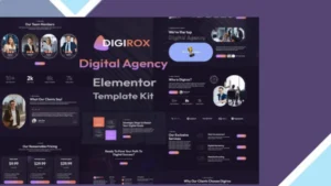 Digirox - Digital Agency Elementor Template Kit