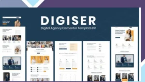 Digiser - Digital Agency Elementor Template Kit