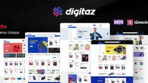 Digitaz - Electronics Elementor WooCommerce Theme