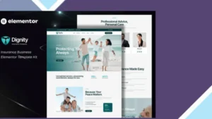 Dignity - Insurance Business Elementor Template Kit