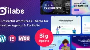 Dilabs - Creative Agency WordPress Theme