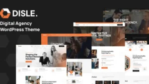 Disle - Digital Agency WordPress Theme