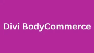 Divi BodyCommerce
