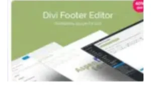 Divi Footer Editor