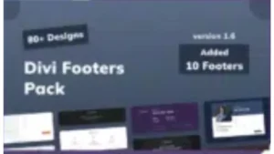 Divi Footers Pack