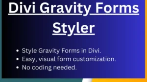 Divi Gravity Forms Styler