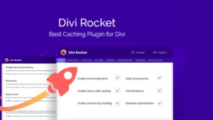 Divi Rocket - Divi Caching Plugin
