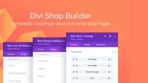 Divi Shop Builder