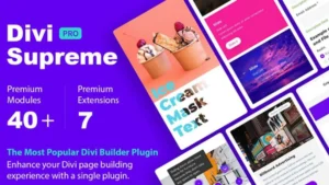 Divi Supreme Custom Divi Modules