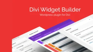 Divi Widget Builder