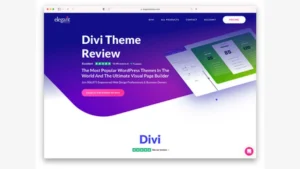 Divi WordPress Theme (Including All Templates)