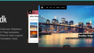 DK - Photography WordPress Theme