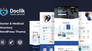Doclik - Medical and Clinic Directory WordPress Theme + RTL