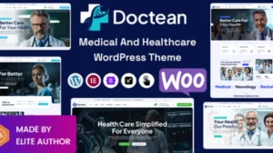 Doctean - Medical And Healthcare WordPress Theme