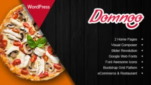 Domnoo - Pizza and Restaurant WordPress Theme