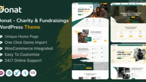 Donat - Charity and Fundraising WordPress Theme