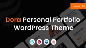 Dora - Personal Portfolio WordPress Theme