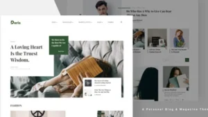 Doris - Creative WordPress Blog and Magazine Theme