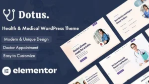 Dotus - Health and Medical WordPress Theme