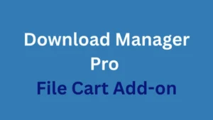 Download Manager Pro File Cart Add-on