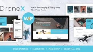 DroneX Aerial Photography and Videography Theme